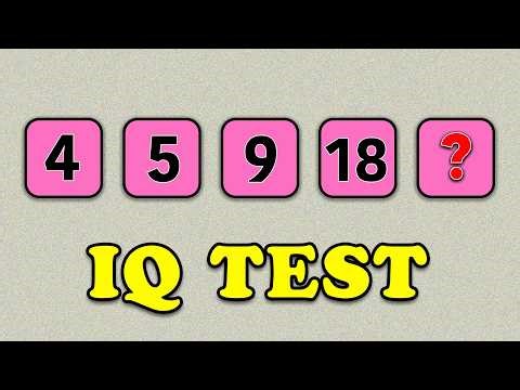 Pink Square Number Sequence: Find Missing Number IQ