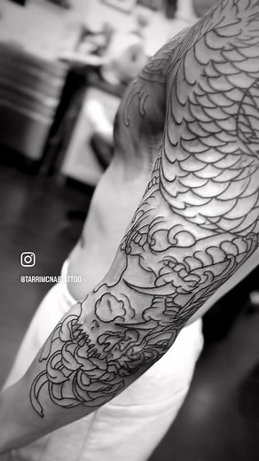 14 reactions | ARTIST: TARRI MCNAB ▪️1st Session on this Dragon sleeve / Chest plate ▪️ https://www.creativearttattoo.com/contact/ | Creative Art Tattoo Studio - Glasgow | Facebook