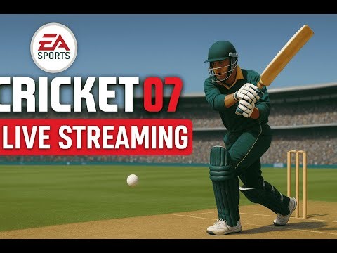 EA Sports Cricket 07 | Live Gameplay & Commentary | Classic Cricket Gaming