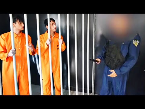 Lucas and Marcus | We Survived Our Whole Night in Prison