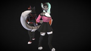 Faelyn - VRChat Avatar - 3D model by ViviFae