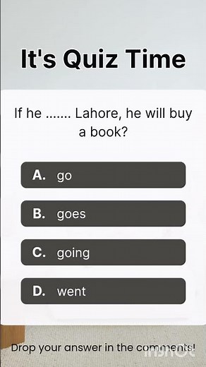 Master the 1st Conditional: English Grammar Quiz! #viral