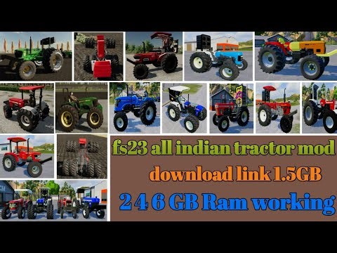 fs23 new indian tractor mod // happy new year // download link #fs23