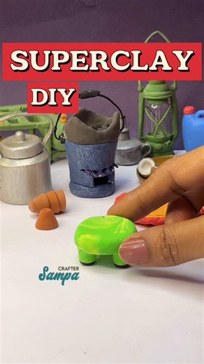 15K views · 505 reactions | Miniature stool making with clay❤️❤️ #explore #explorepage #trending #viral #reels #diy #miniature #stool #essy #making #toys #doll #dollhouse #art #craft #handmade #everyone #foryoupage #foryou #followers | Crafter Sampa | Facebook