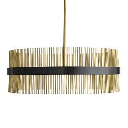 89093 - Hozier Chandelier - Antique Brass, Steel