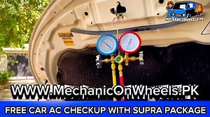 4.2K views | @mechaniconwheels.pk NOW GET FREE AC CHECKUP AT YOUR...