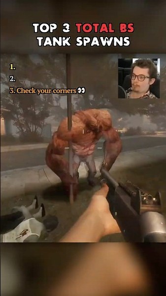 Top 3 Most BS Tank Spawns 💀 (L4D2 Expert)