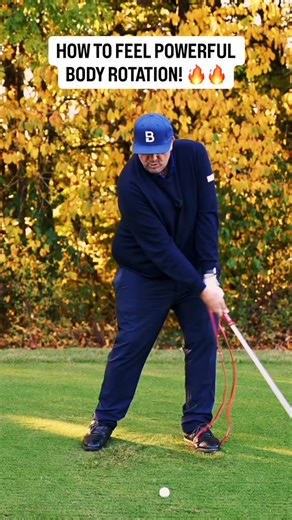 ⛳️🏌️‍♂️Comment „FULL VIDEO“ to get the link. You will learn the easiest way to rotate in the golf swing. #golftips #golflesson #golfswing #golfersofinstagram @titleist_dach @footjoy_dach @gclinz *advertisement | Bausek Golf