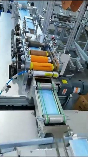 機械メディカルマスク製造装置を製造する自動高速フェイスマスク