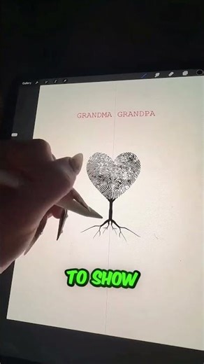 Artist Creates Beautiful Art for His Grandparents 🎨❤️