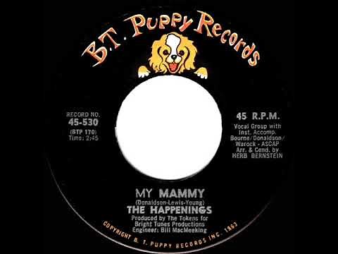 1967 HITS ARCHIVE: My Mammy - Happenings (mono 45)