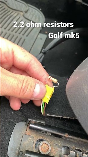 Airbag light off golf mk5