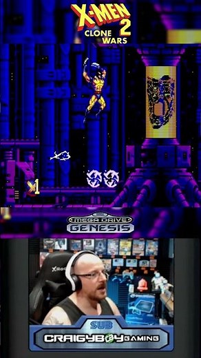 X-Men 2: Clone Wars -SEGA Mega Drive, Genesis #xmen #marvel #sega #retrogamingfun #videogames #retro