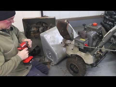 Track Drive Snowblower Conversion to Tires