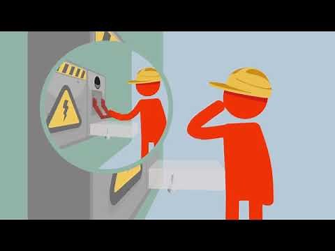 STOP. THINK. SAFETY. - ELECTRICITY_LOTO