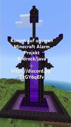Minecraft Alarm bedrock / Java #minecraft #viral #fyp