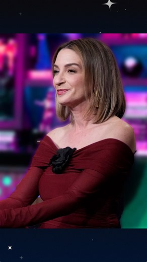 @bravowwhl on Instagram: "Danielle Schneider’s Hotwives character that is based off of Shannon Beador #WWHL"