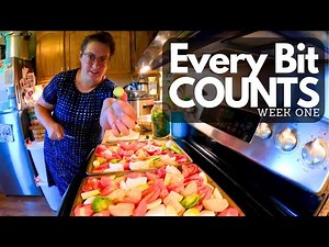 What We Preserved From The Homestead This Week! | Every Bit Counts Challenge, Week One