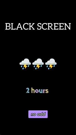 heavy rain and thunder sound for sleeping (no add) relax sleeping sound #peacefulsleep #sleeping