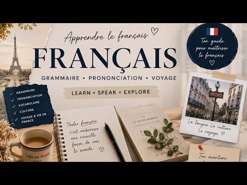 Bienvenue sur Frenchora🇫🇷 | Learn French with me