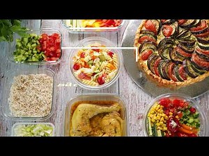 BatchCooking Menu printemps #2,Meal Prep, menu de la semaine