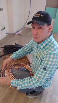 How to easily ruin your AC refrigerant lines during rough-in installation