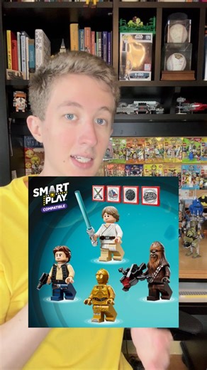 Five more LEGO Star Wars SMART Play sets have been announced for March 2026, including an AT-ST, Mos Eisley Cantina, Millennium Falcon and more — all with the ability to be brought to life with a LEGO SMART Brick. LEGO SMART Brick is the new technology that is promising to revolutionise the building experience – and is is launching in LEGO Star Wars in a big way. #lego​ #legosmartplay​ #legosmartbrick​ #starwarstoys​ #legostarwars​ #newlego​ #afol​ #legofans​ #lego2026​ #legonews | Blocks