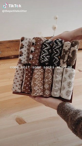 🧦 which is your favourite? All sock knitting patterns are available on thepetiteknitter.com and ravelry. #knitok #knitdesigner
