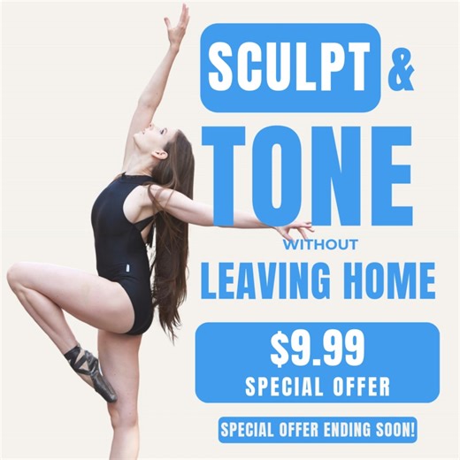 STOP crying through cardio, it's time to FALL in love with your workouts! 🩰 ⭐⭐⭐⭐⭐ "I cannot stop working out... the results are amazing, I have never been this strong and in this shape." - Eleonora T. Imagine getting sleek, toned ballet muscles in just 21 days... It's possible with Ballet Beautiful! These ballet-inspired workouts are designed to give you a high-energy, full-body workout that you can do anytime, anywhere! No dance experience required! Start your fitness journey today & experienc