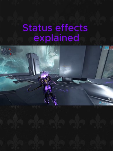 Status effects explained part 1 🔥⚡❄☠ #warframe #warframecommunity #warframetiktok