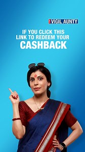 Never click on unverified links! 🔗 Conman will give fake cashback, rewards or discounts on retail, So beware because banks never ask for your personal detail.🤐 To Stay Safe and Stay Vigil from financial frauds, send 'Hi Vigil Aunty' on her WhatsApp number - 7290030000 or click here - https://wa.link/qkpc27 To report unauthorized transactions on your account call us on 18002586161 and National Cyber Crime helpline number 1930 or visit cybercrime.gov.in. To know more about cyber fraud and secure