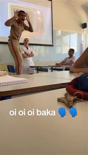 oi oi oi baka 🗣️🗣️ #foryou #fyp #colegio #baka #oioioi