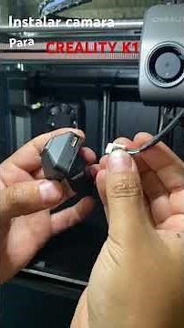 How to install the Creality K1 camera