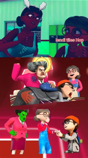 Niki Hulk Turned EVIL 😱 Scary Teacher 3D | Hello Neighbor EXE Coffin Dance##204