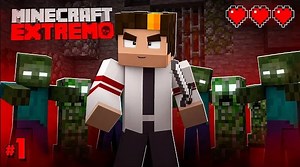 AuronPlay : Minecraft Extremo dia 1 parte 3 🤣😂 #auron #AuronPlay #gracioso #minecrafextremo #minecraft | Clips GAmeR Dg