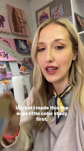 Do you make color study sketches? I really loved how it helped me through the rest of my painting