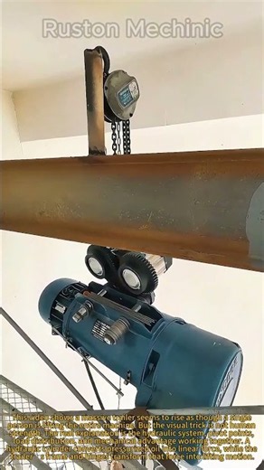 Smart Way to Lift & Install a Heavy Electric Hoist: Installing a 1-Ton Electric Hoist by Yourself