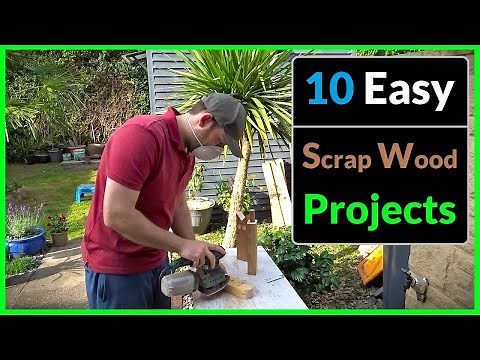 10 Easy Scrap Wood Projects! (Woodworking for Beginners)