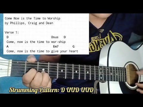 Come Now is the Time to Worship | Guitar Tutorial | Guitar Chords | Lyrics