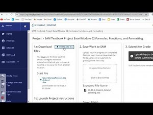 SAM Textbook Project Excel Module 02 Formulas and Formatting, Klapore Engineering | Cengage