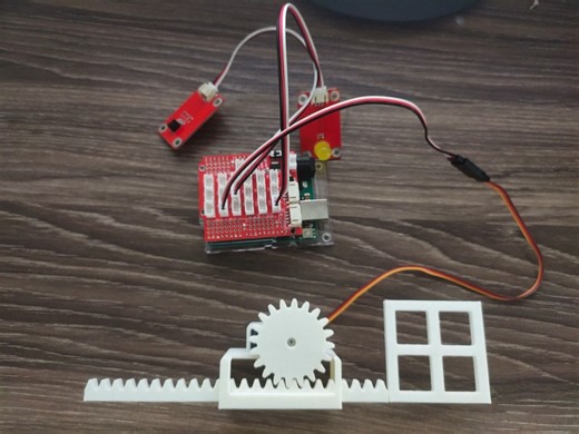 创客教具——电动窗DIY