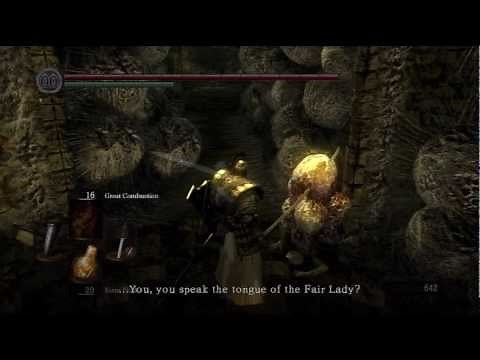 Dark Souls: Daughter of Chaos Dialogue with Old Witch's Ring