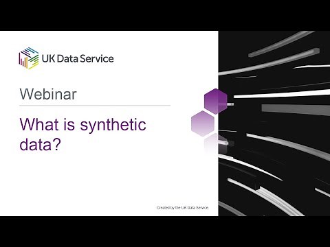 Webinar: What is Synthetic Data?