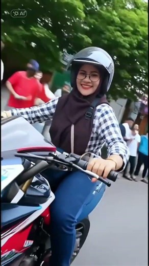 saya dikira pembalap padahal cuma numpang lewat #fypシ゚viral #motor