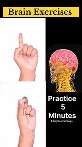 533K views · 5.7K reactions | 2 Best Powerful Brain Exercises 易 Sourav Yoga #yoga #yogateacher #hand #exercise #brain #strong #yogalife #yogaaddict #yogalove #BrainHealth #concentration #Sharp #mind #stressrelief #anxietyrelief #memory #sharpness #anxiety #stress #exercise #mudra #indianarmy #modi #trend #viralreels #trendingreels #2025goals #viral #explorepage | Sourav Yoga | Facebook