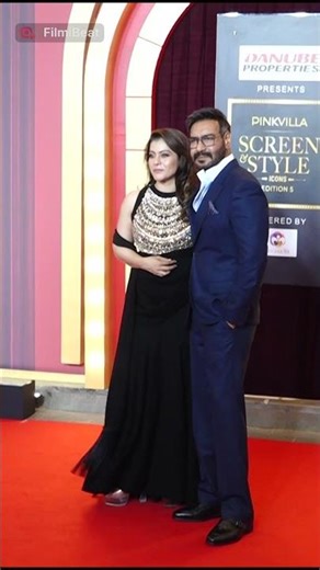 Style Icons Awards: Kajol & Ajay Devgn Dazzle on Red Carpet