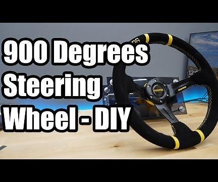 How to Make DIY Steering Wheel for Sim Racing Games (iRacing, Dirt Rally, Asetto Corsa, Euro Truck Simulator 2 and More)