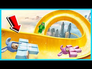 MIPAN & ZUZUZU Naik Perosotan Paling Tinggi Di Dunia Bersama Bonni! ROBLOX