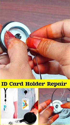 Retractable ID Card Holder Repair / Badge Holder Repair