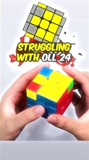 Easy OLL 24 Fingertrick Algorithms #speedcubing #cfop #cubers